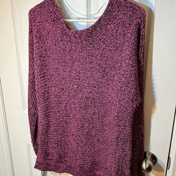 Bianca Nygård pink and black scoop neck sweater NWT size medium - Picture 8 of 8